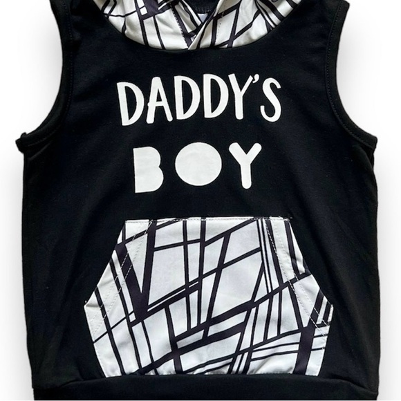 Daddys Boy Hooded Tank Top - Picture 2 of 2